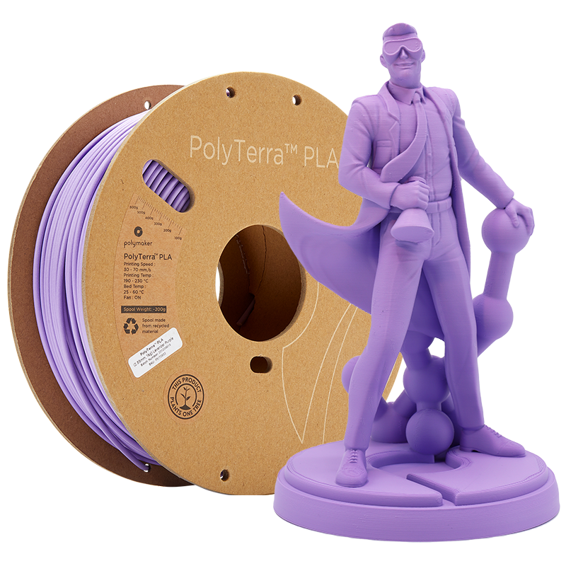 Polymaker PolyTerra PLA Purple Lavande