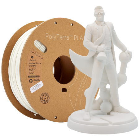 Polymaker PolyTerra PLA Cotton White