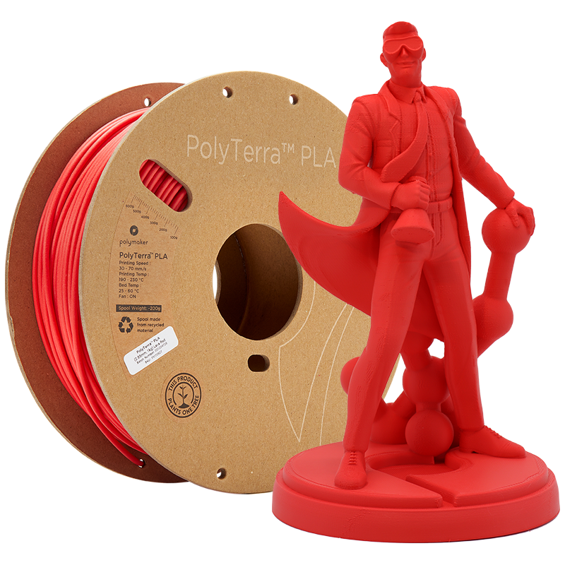 Panchroma PLA Matte Lava Red (Polyterra)