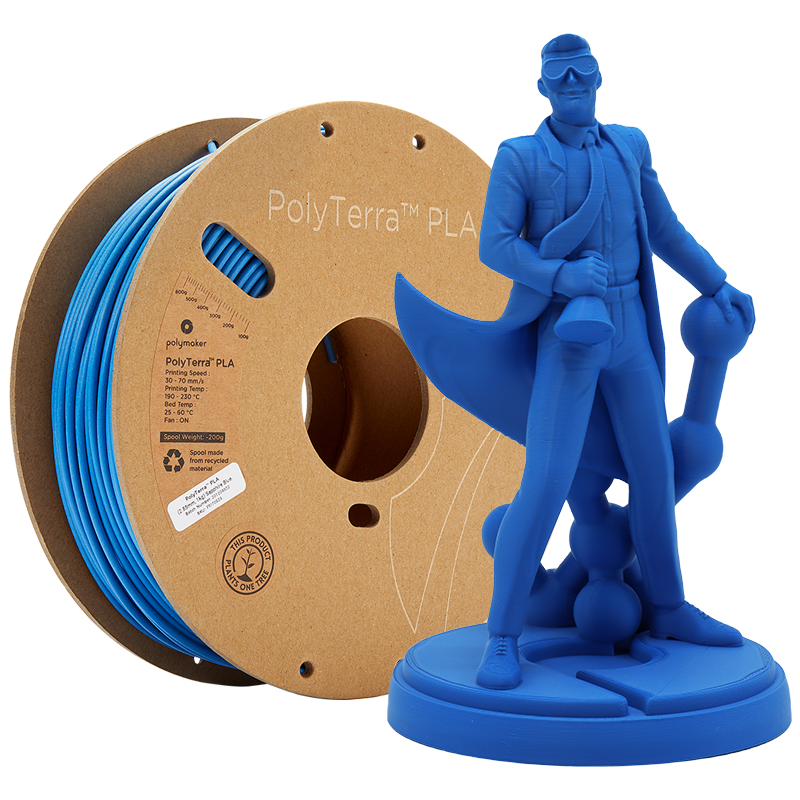 Polymaker PolyTerra PLA Sapphire Blue
