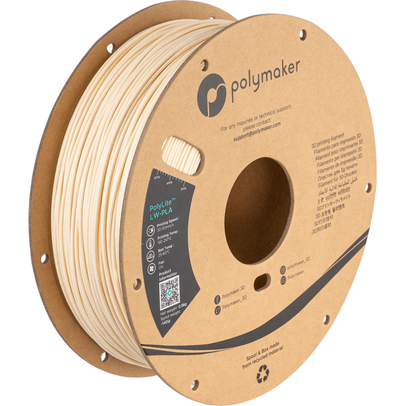 PolyLite LW-PLA White