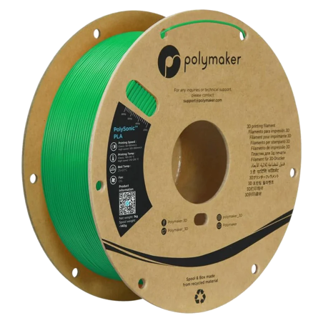 PolySonic PLA Polymaker Green