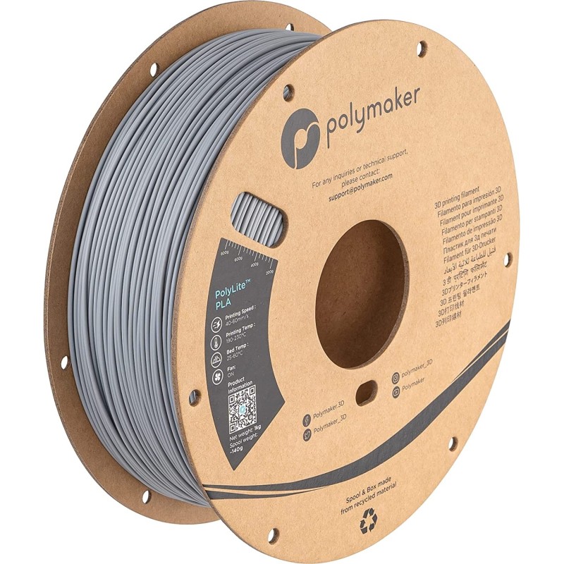 Polymaker Polylite PLA Grey