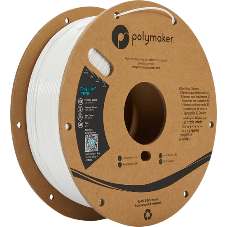 Polymaker Polylite PETG White